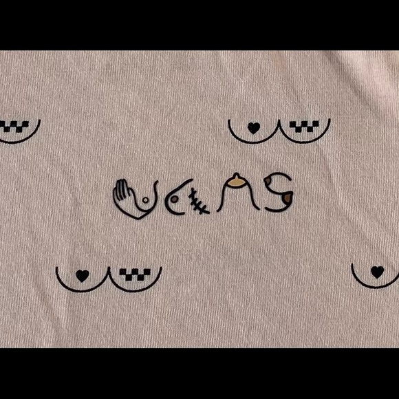 Vans Breast Cancer Awareness Baby Tee T-Shirt - Picture 3 of 12